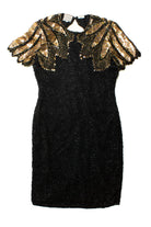 Vintage Stenay Beaded Sequin Dress