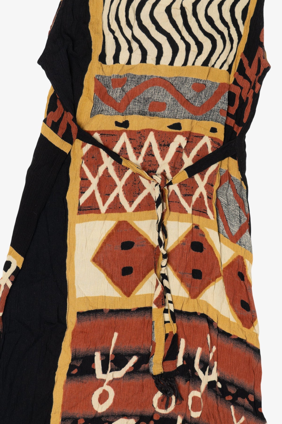 Vintage Young Trends Folk Art Tunic Dress (1990s)