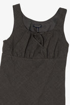Vintage Dark Gray American Eagle Outfitters Babydoll Dress (2000s)