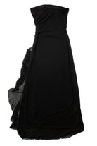 I.N. Floral Bead Strapless Dress