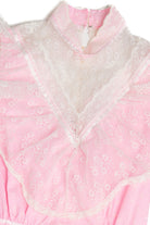 Vintage Pretty In Pink Prairie Dress