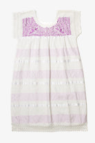 Vintage White Huipil Style Dress