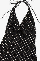 Vintage Y2k Polka Dot Jodi Kristopher Halter Dress (2000s)