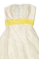 Vintage Strapless Maxi Dress