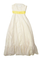 Vintage Strapless Maxi Dress