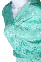Vintage Turquoise Lindsey Blake Dress With Matching Belt