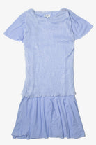 Vintage Blue Layered Dress