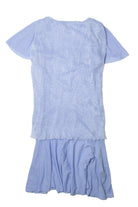 Vintage Blue Layered Dress