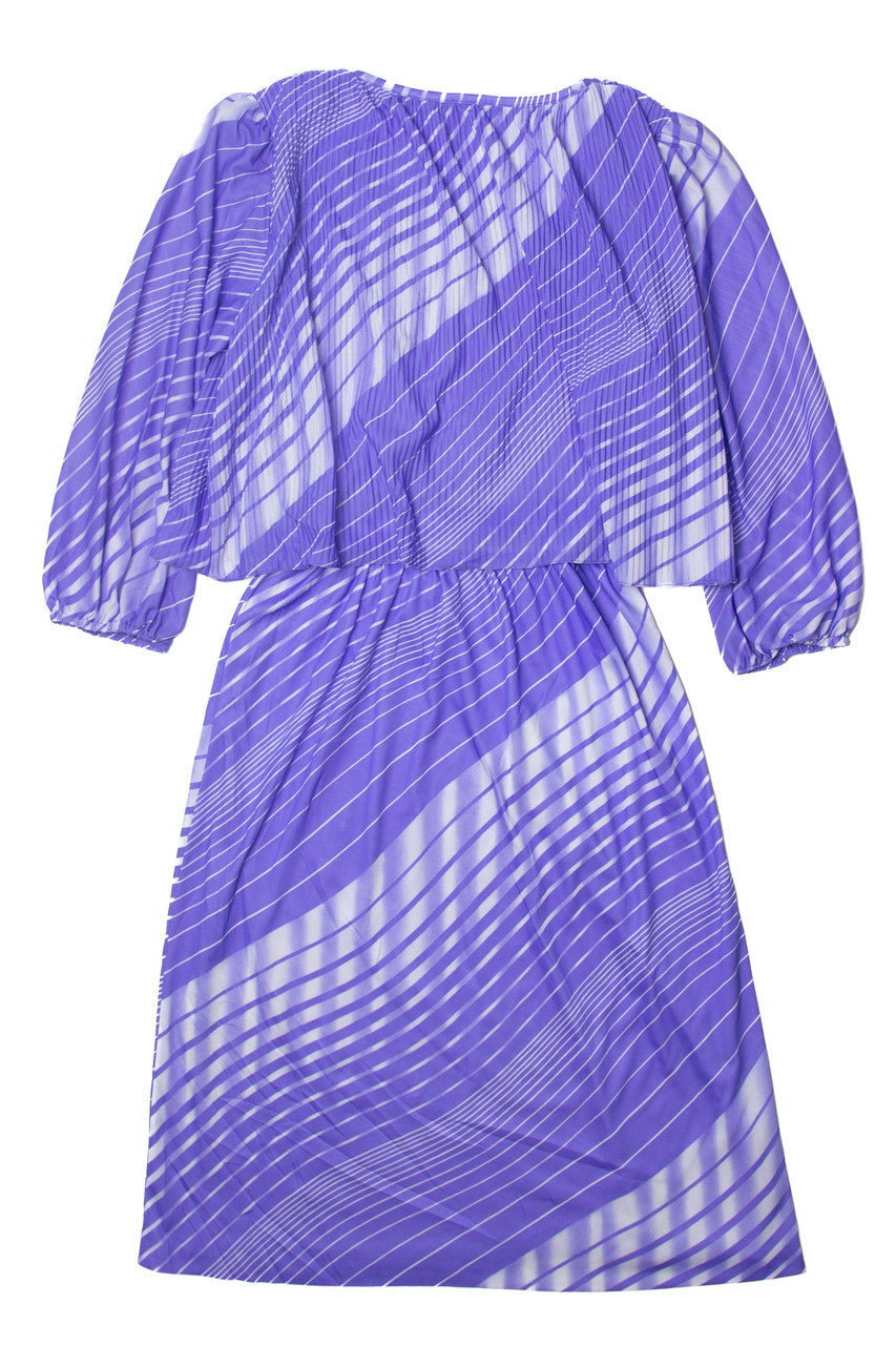 Vintage M.L.S. Ltd. Stripped Dress
