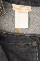 Vintage Denim Biker Zip-Up Dress (1980s)