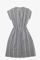 Vintage  Striped Pedestal Dress
