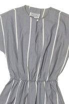 Vintage  Striped Pedestal Dress