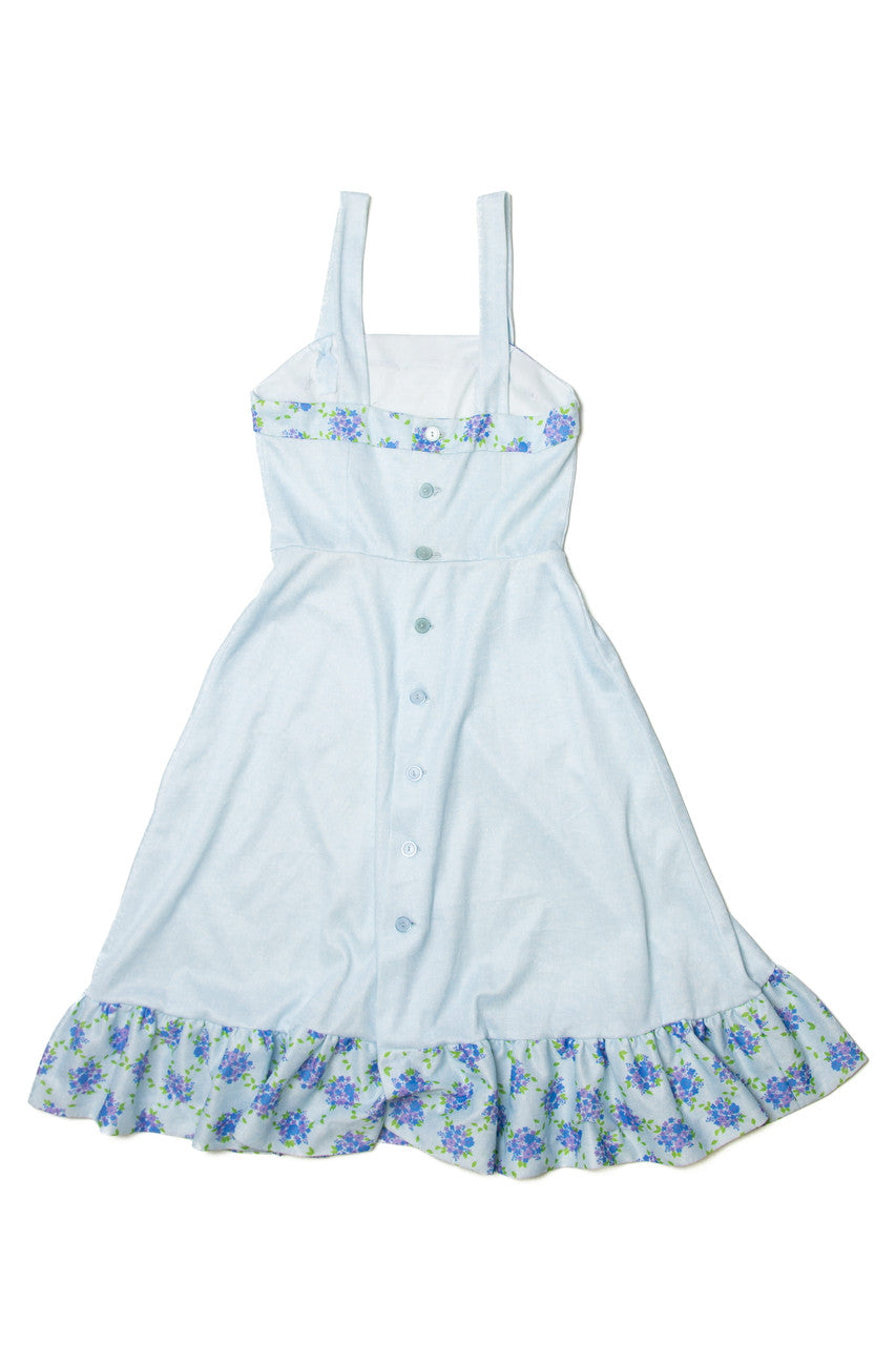 Vintage Floral Apron Dress