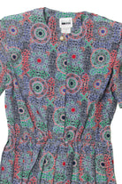 Vintage Leslie Fay Patterned Dress (1970s)