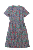 Vintage Leslie Fay Patterned Dress (1970s)