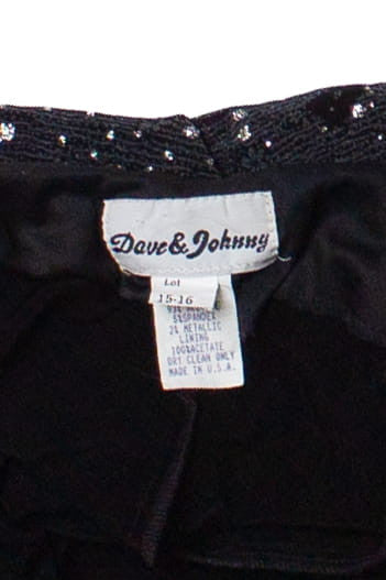 Vintage Dave & Johnny Maxi Dress (1990s)
