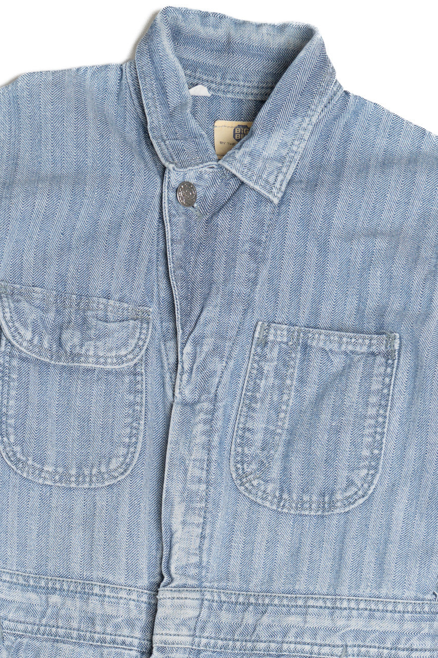 Vintage 70s 80s Big Ben Wrangler Carpenter Work Jeans Distressed