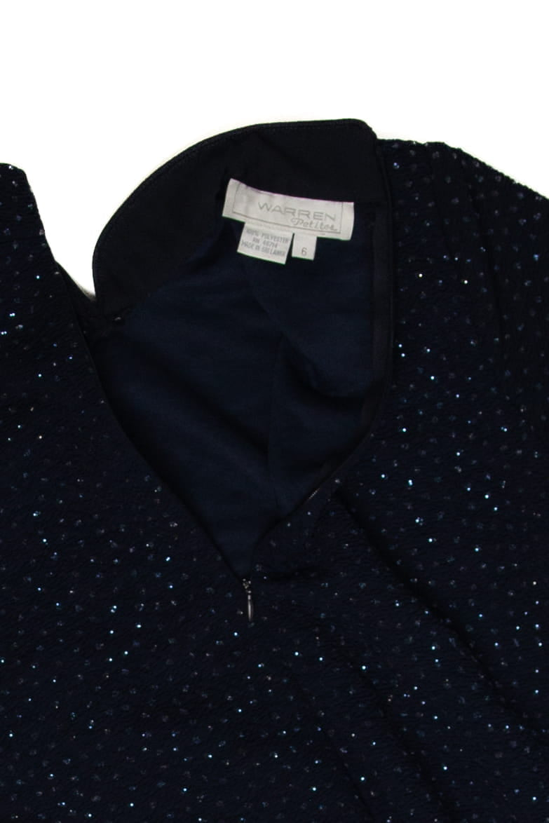 Vintage Warren Petite Blue Dress