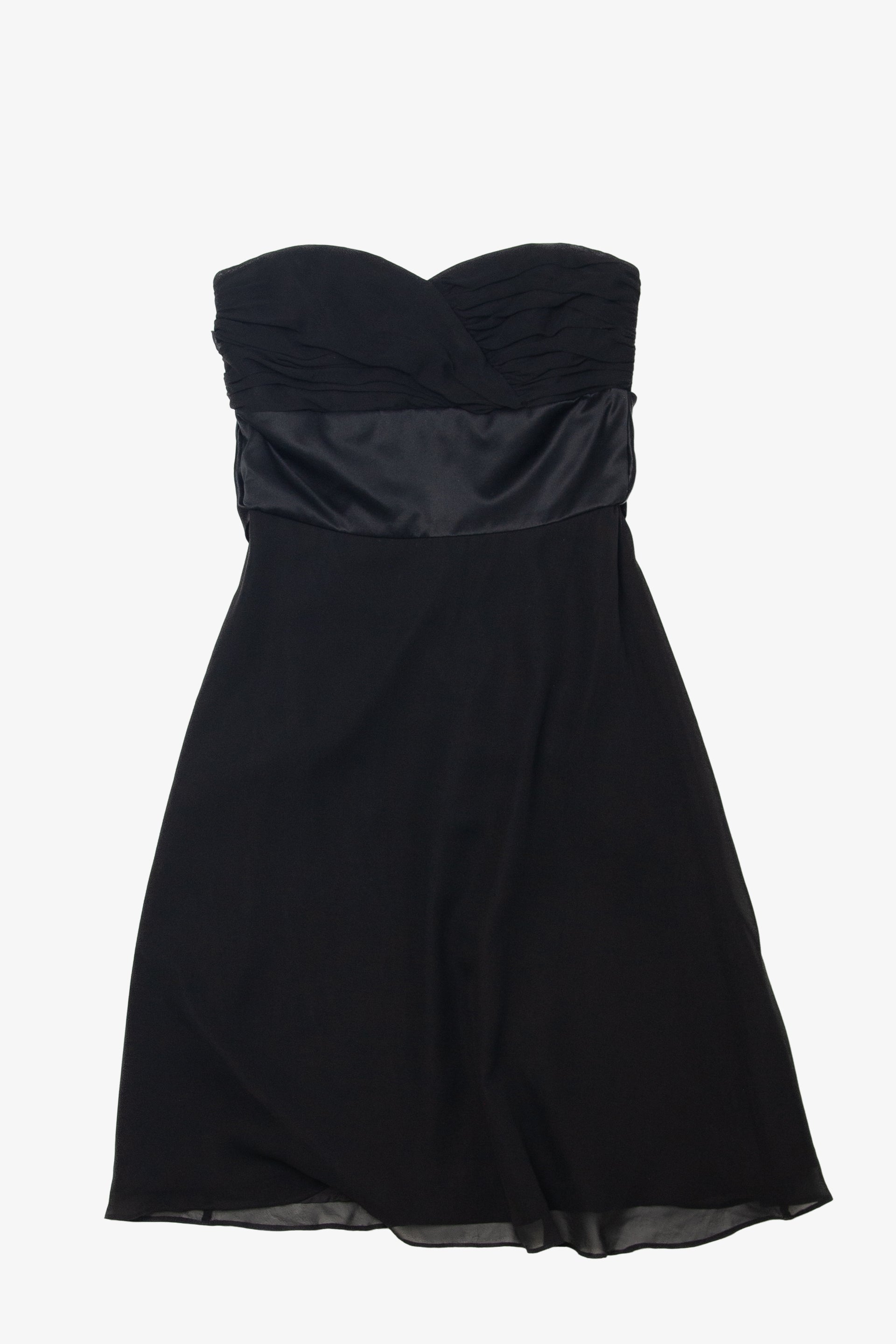 slim fit dress slacks White House Black Market Strapless Dress – never ending boutique main image 0