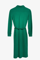 Vintage Green Polo Collar Dress (1970s)