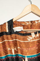 Vintage David Warren Button Back Maxi Dress (1980s)