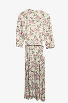 Vintage Ronni Nicole Floral Maxi Dress (1980s)
