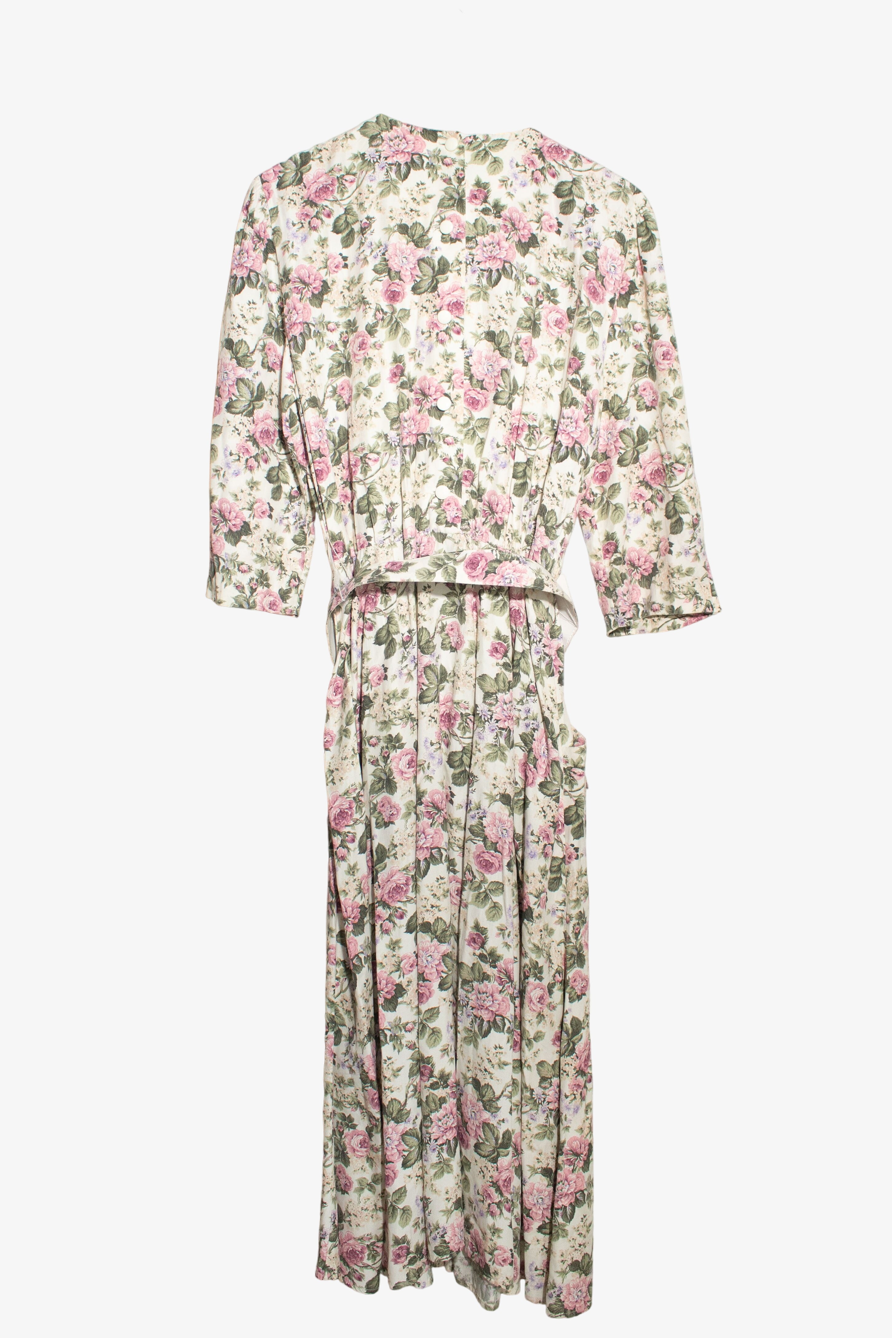 Vintage Ronni Nicole Floral Maxi Dress (1980s)