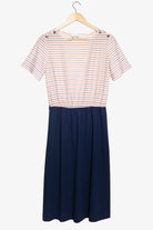 Vintage Mari Lynn Striped Dress (1980s)