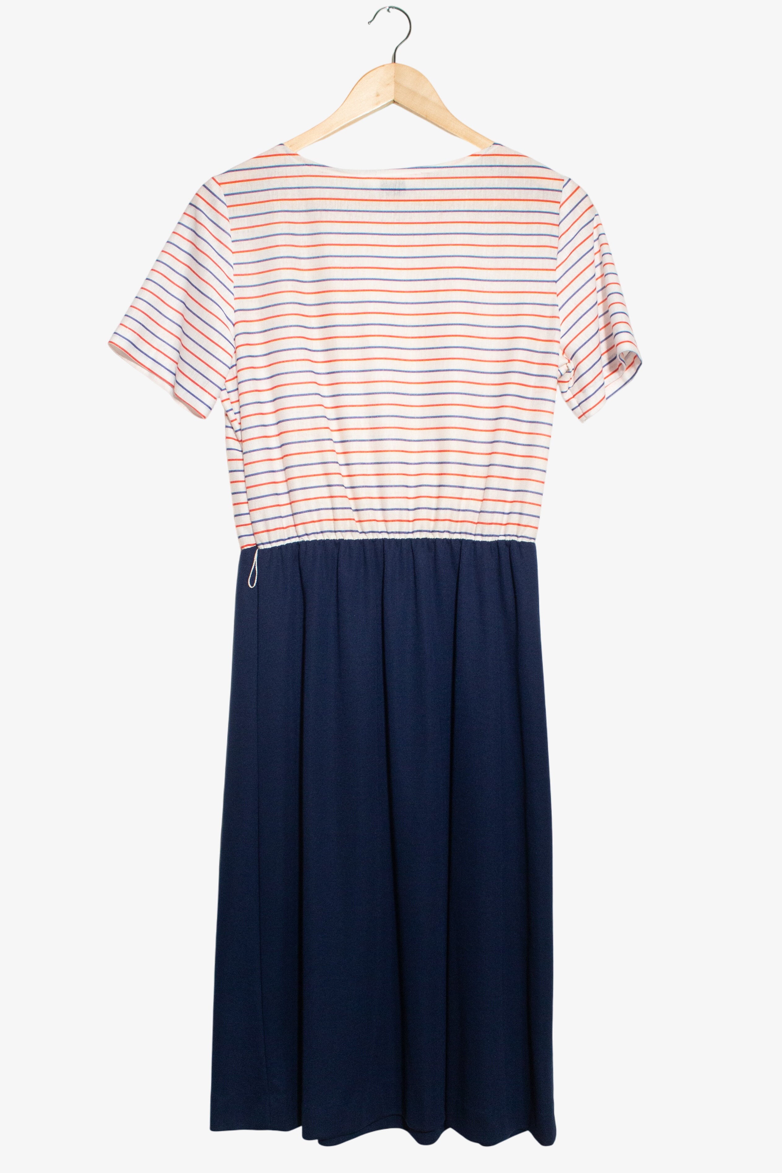 Vintage Mari Lynn Striped Dress (1980s)