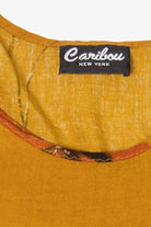 Vintage Orange Caribou New York Maxi Dress (1990s)