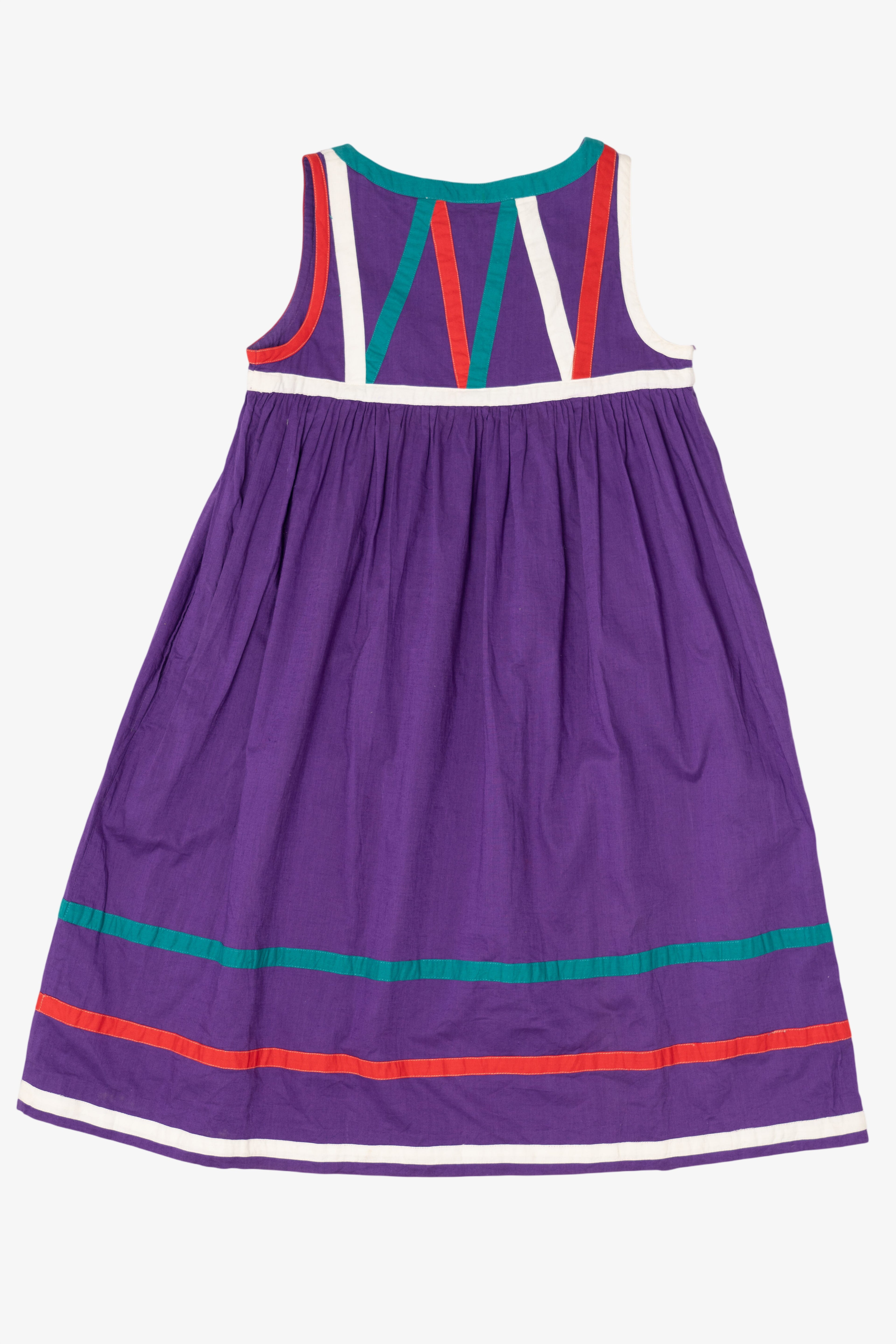 Vintage Purple Embellishments Dress (1990s)