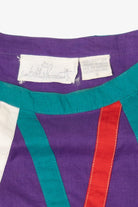 Vintage Purple Embellishments Dress (1990s)