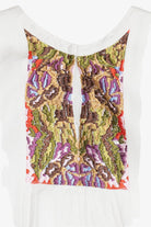 Boho Embroidered Puff Sleeve Mini Dress (2010s)