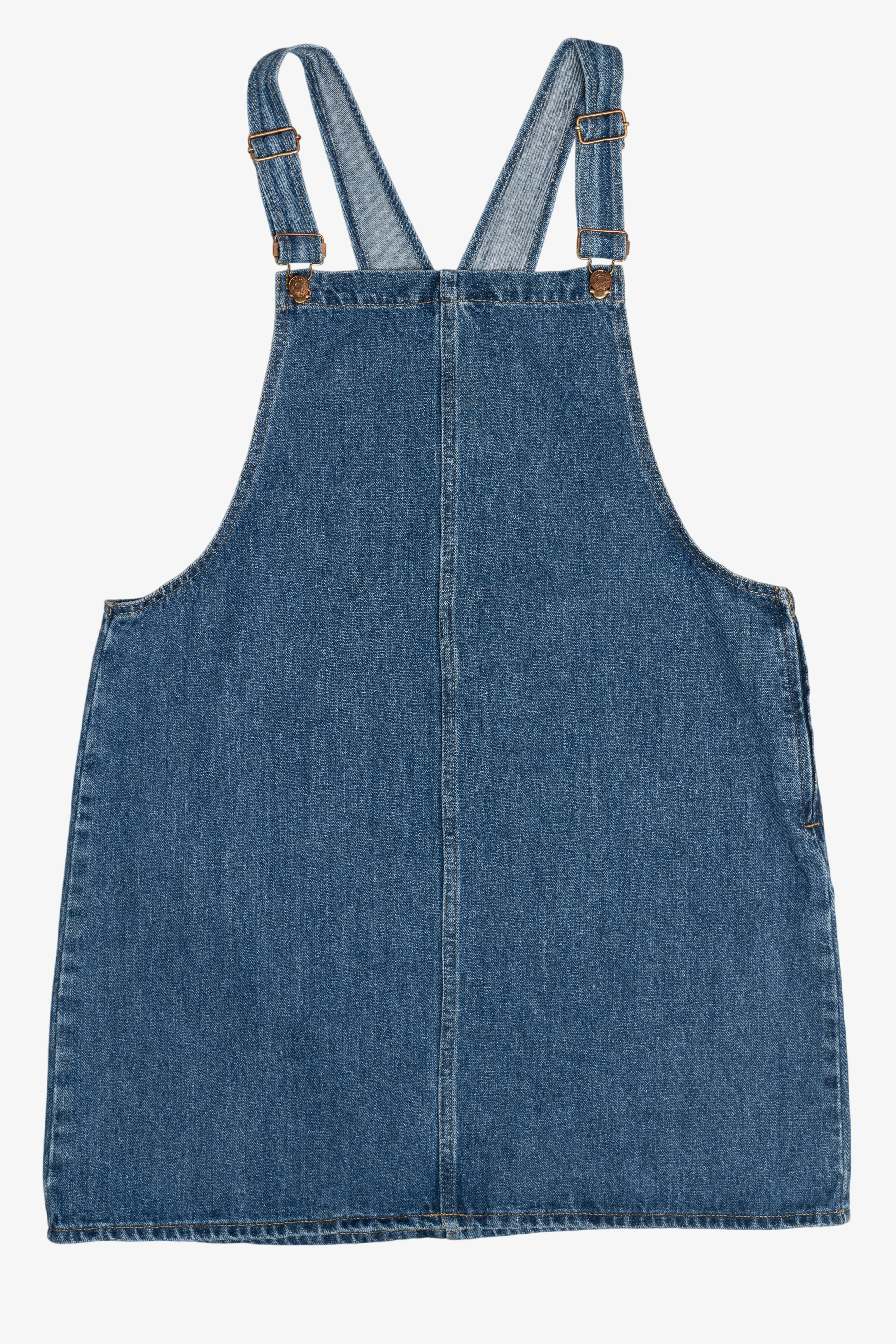 madewell denim overall dress Madewell Denim Overall Button Up Dress Matilda Wash Size 2