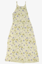 Vintage Yellow American Eagle Outfitters Floral Maxi Dress (1990s)