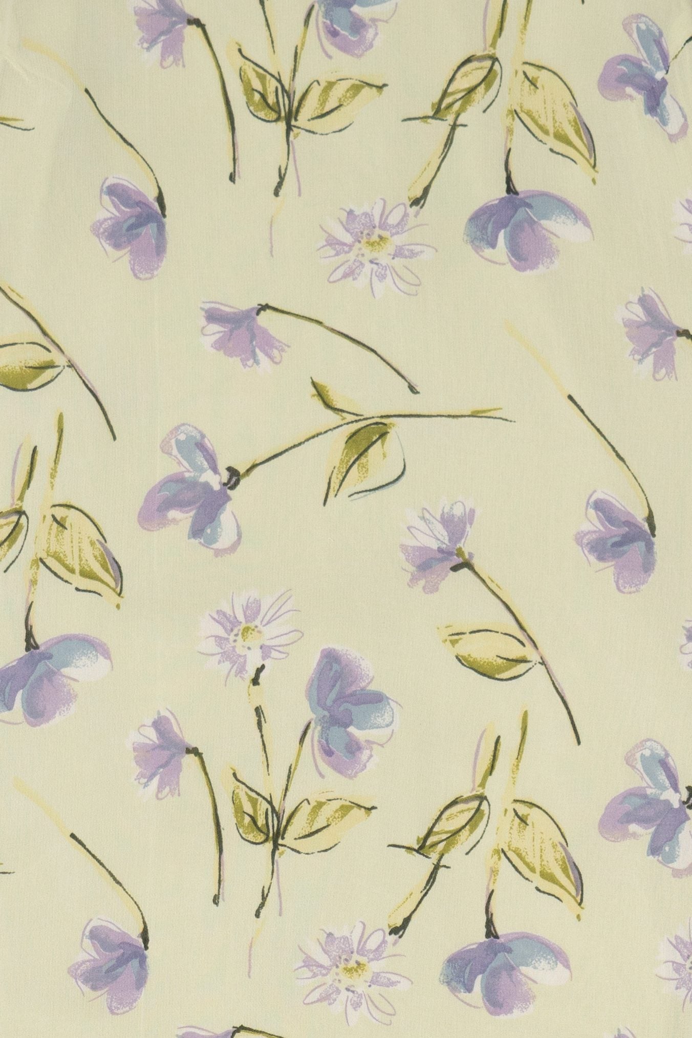 Vintage Yellow American Eagle Outfitters Floral Maxi Dress (1990s)