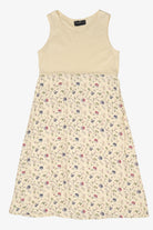 Vintage Ivory Molly Malloy Spring Floral Dress (1990s)