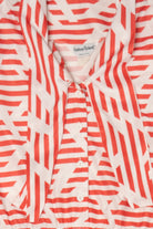 Vintage Red And White Striped Anthony Richards Pussy Bow Dress (1980s)