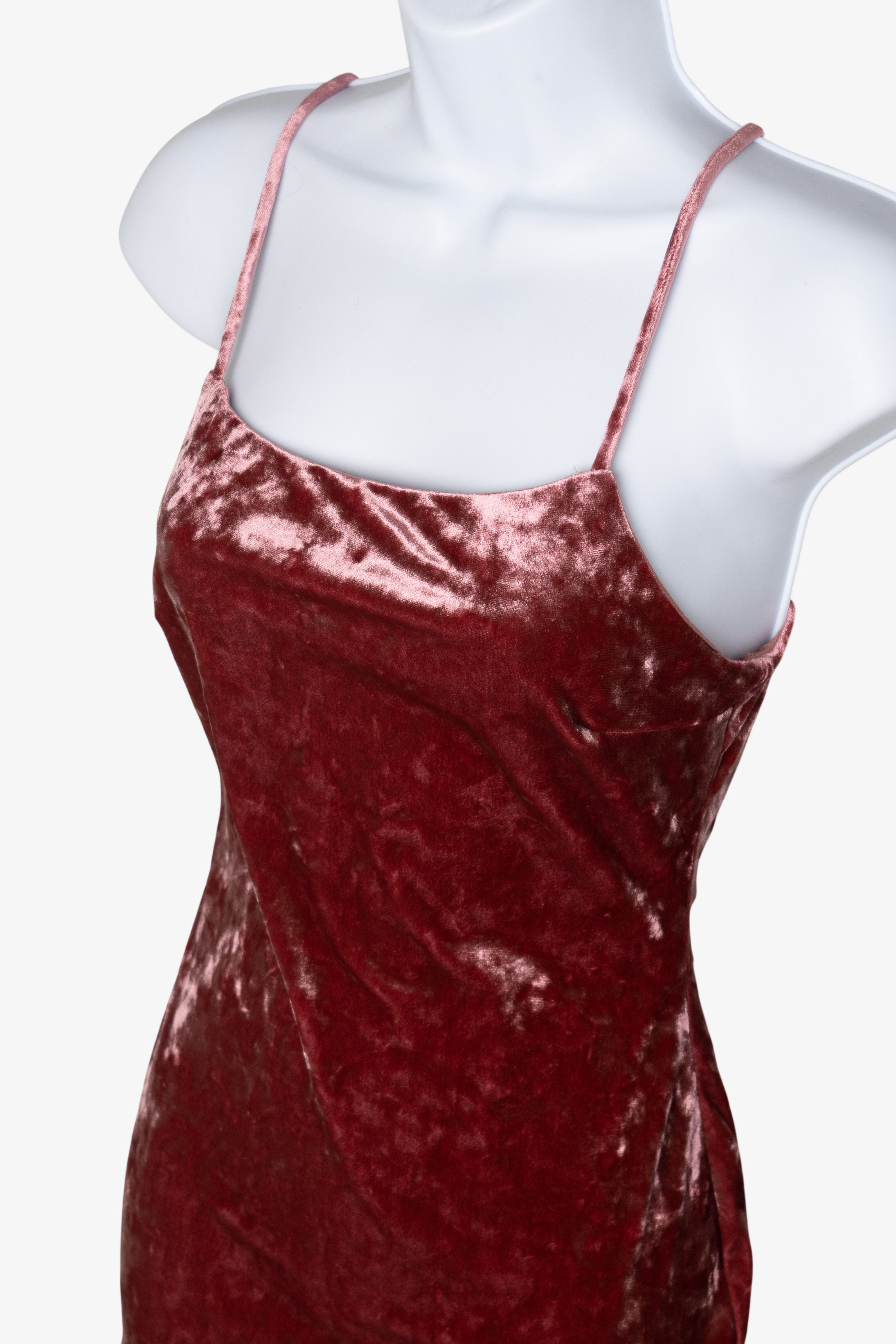 crushed red velvet mini dress Betsey Johnson Crushed Velvet Medieval Mini Dress With Lace And Buckle