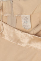Vintage Beige Slip Dress (1990s)