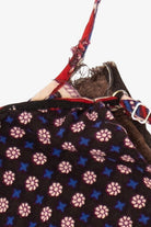 Vintage Speed Control Elephant Pattern Spaghetti Strap Tent Dress (2000s)