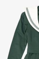 Vintage Green J.B.S. Ltd Collared Sailor Dress (1990s)