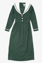 Vintage Green J.B.S. Ltd Collared Sailor Dress (1990s)