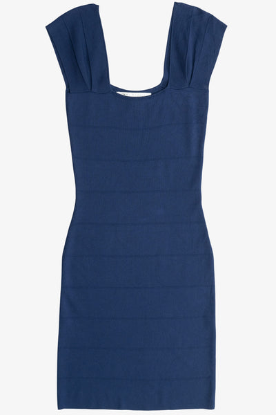 dress knitted vintage bandage Max Studio Bodycon Midi (2000s) link-saffi-halter-deep-plunge-maxi-dress