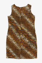 Vintage E. Morgan Animal Print Dress (1990s)