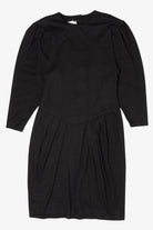 Vintage Black Howard Wolf Midi Dress (1980s)