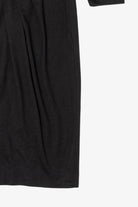 Vintage Black Howard Wolf Midi Dress (1980s)