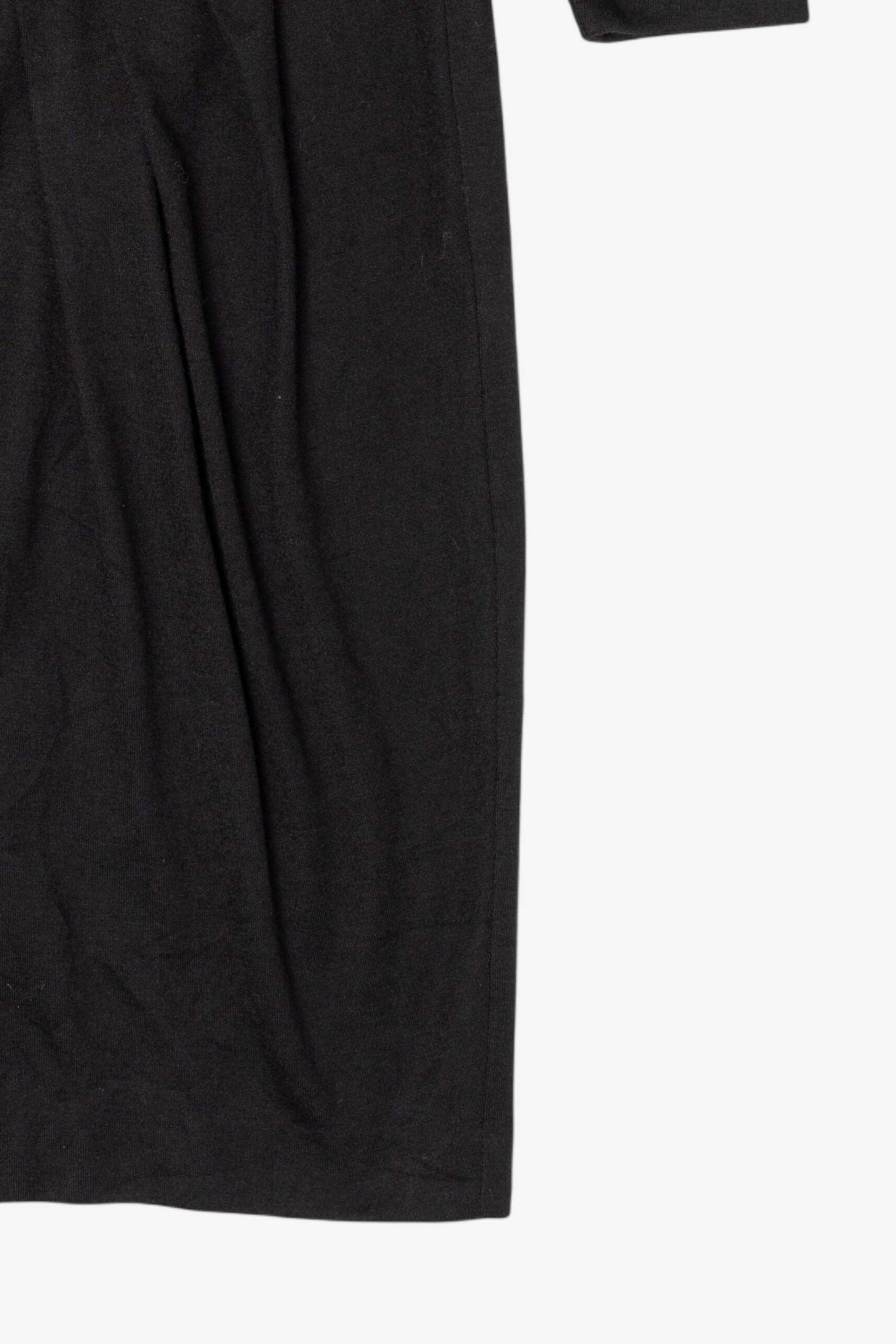 Vintage Black Howard Wolf Midi Dress (1980s)