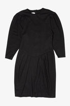 Vintage Black Howard Wolf Midi Dress (1980s)