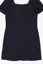 Vintage Black Yves Cossette Depeche Mode Cocktail Dress (1980s)